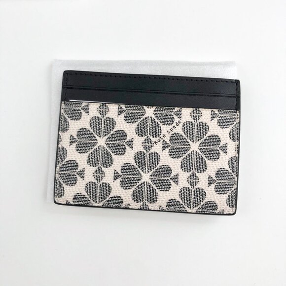 NWT Kate Spade Spade Flower Small Slim Card Holder - Picture 5 of 5